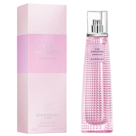 live irresistible blossom crush by givenchy|live irresistible Givenchy perfume.